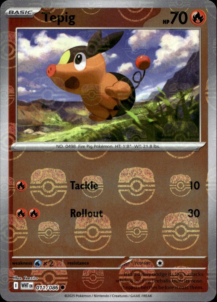 Tepig - SV10.5W 11/86