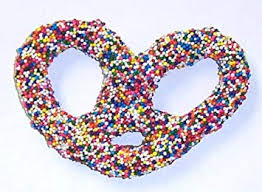 Asher's Milk Chocolate Pretzel Multi Seed Rainbow 6lb