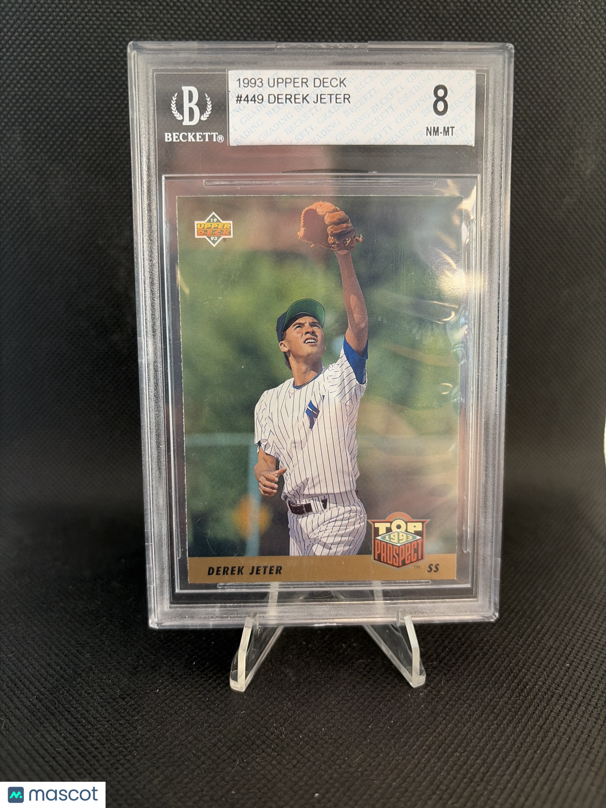 1993 Upper Deck Derek Jeter BGS 8