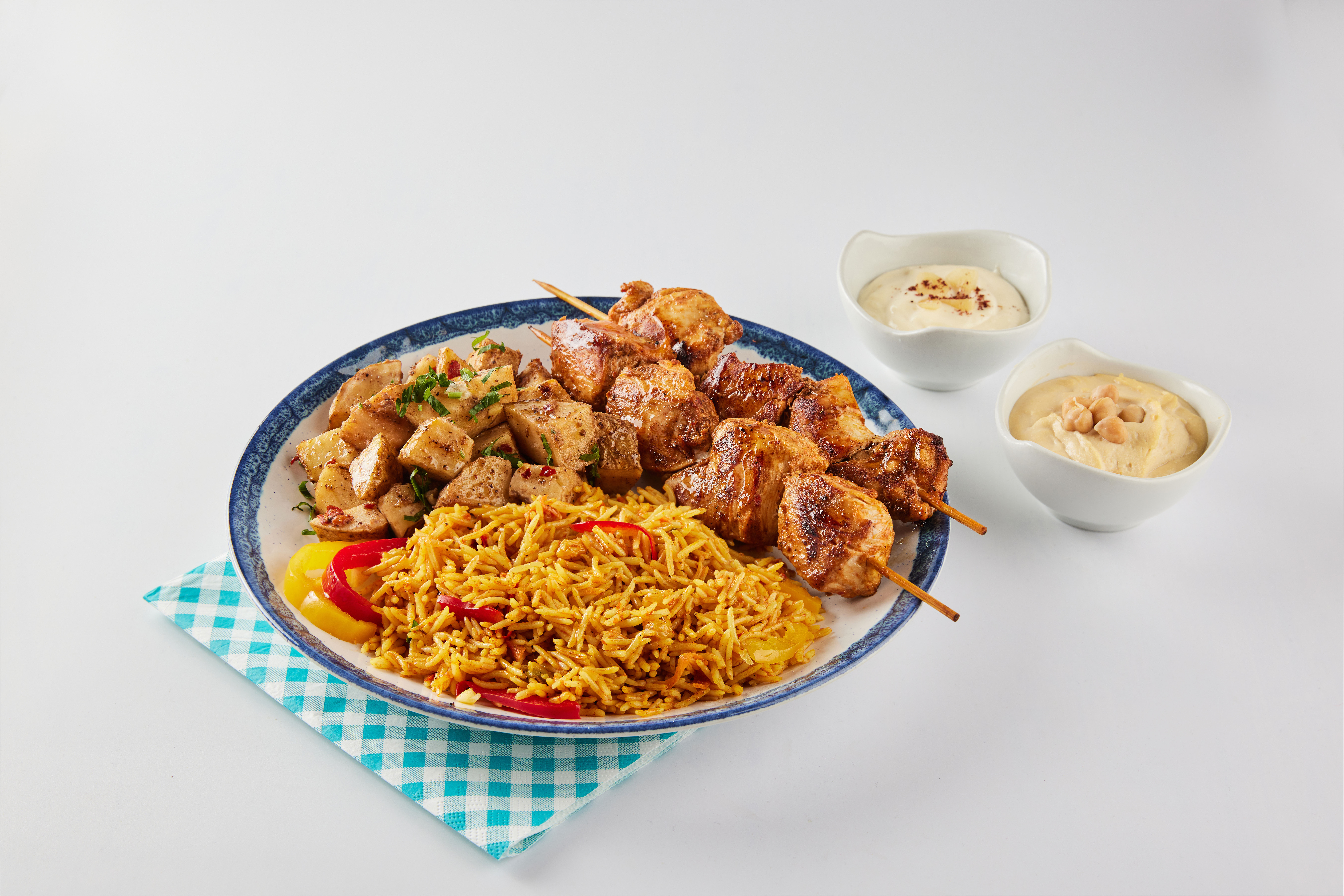 Shish Tawook Plate