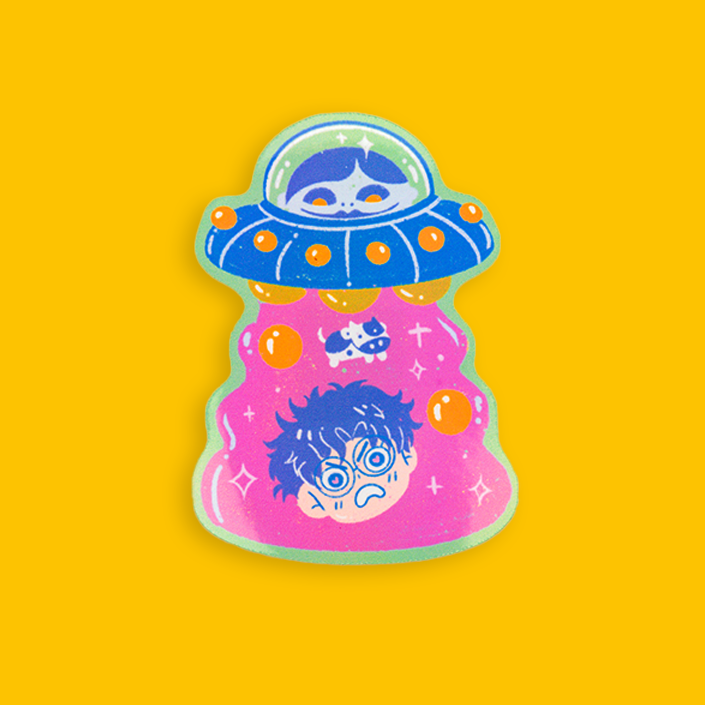 Space Balls Sticker