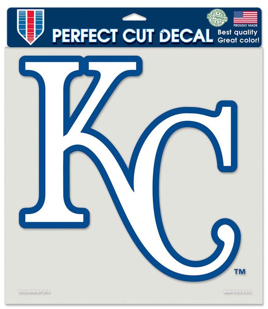 Kansas City Royals Perfect Cut Decal 8x8"