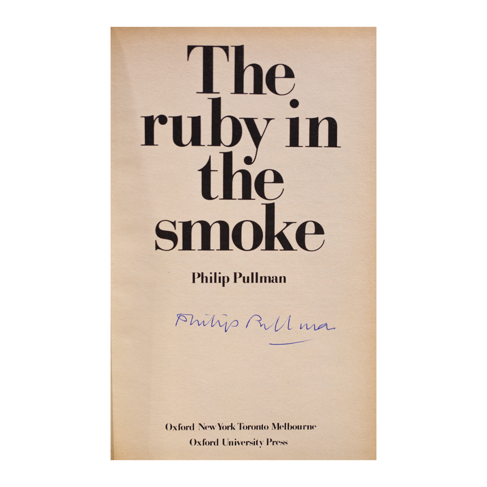 Pullman, Philip -- The Ruby in the Smoke [Book]