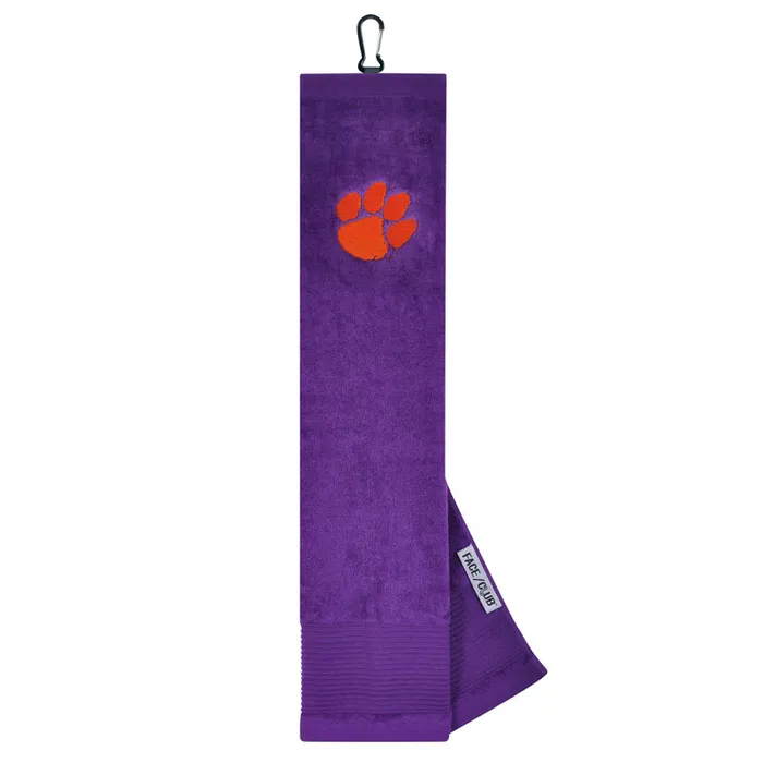 Clemson Tigers Embroidered Golf Towel 16x22"