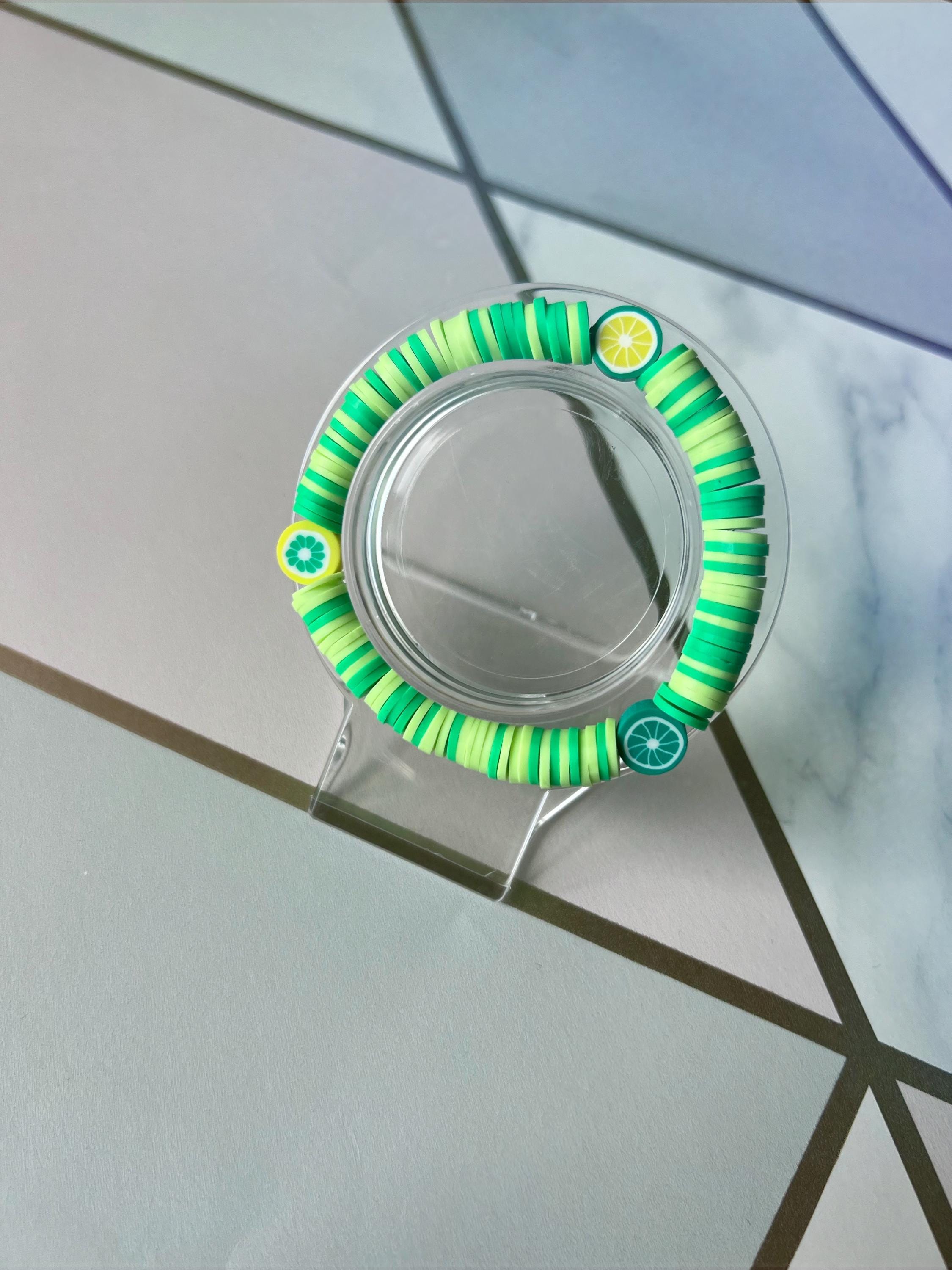 Citrus Fruit Bead Bracelet Making Kit: DIY Clay Bead Jewelry view 2