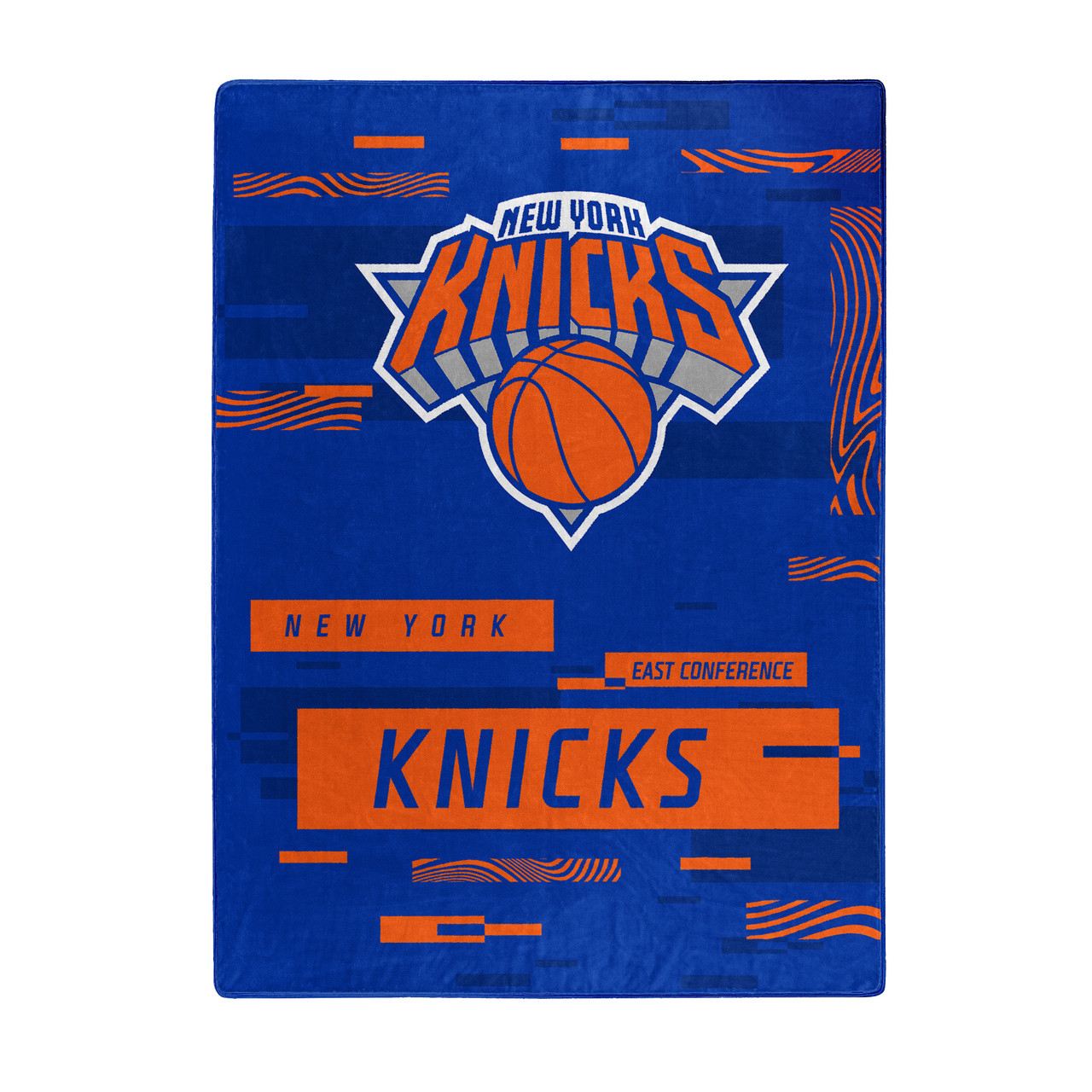 New York Knicks Digital Design Raschel Blanket 60x80"