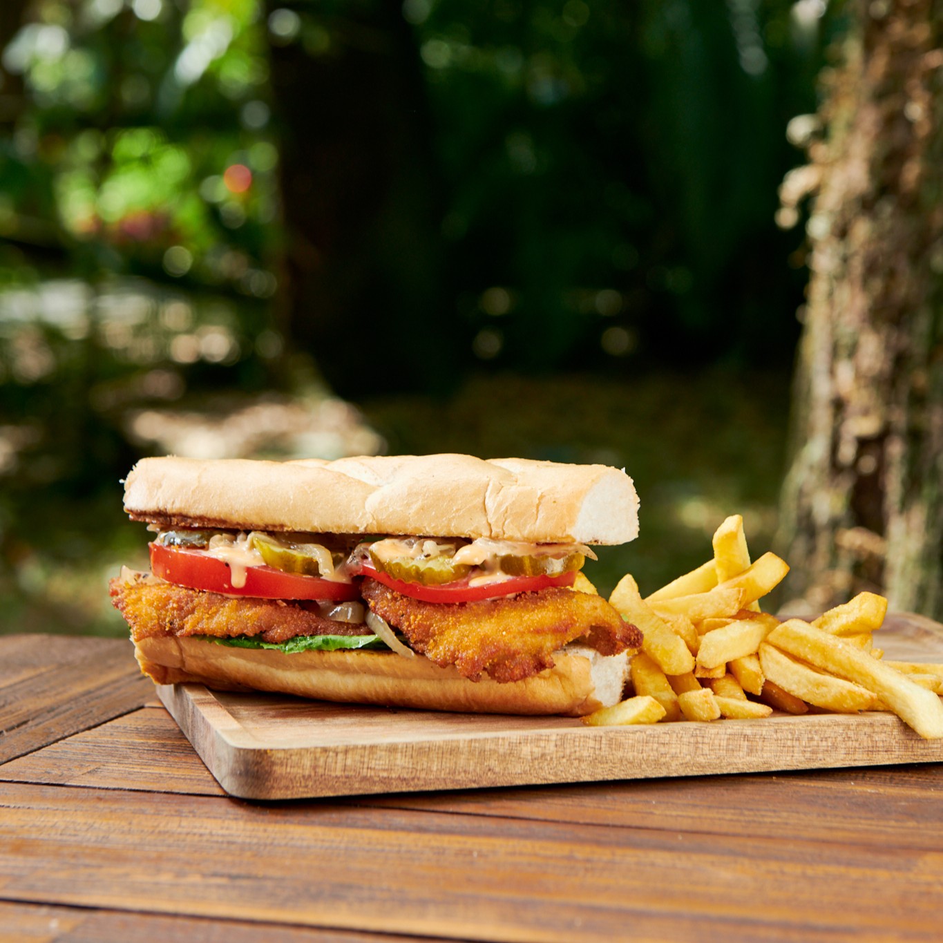 Schnitzel Sandwich