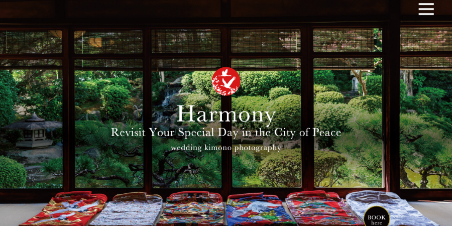 Harmony Wedding kimono photography