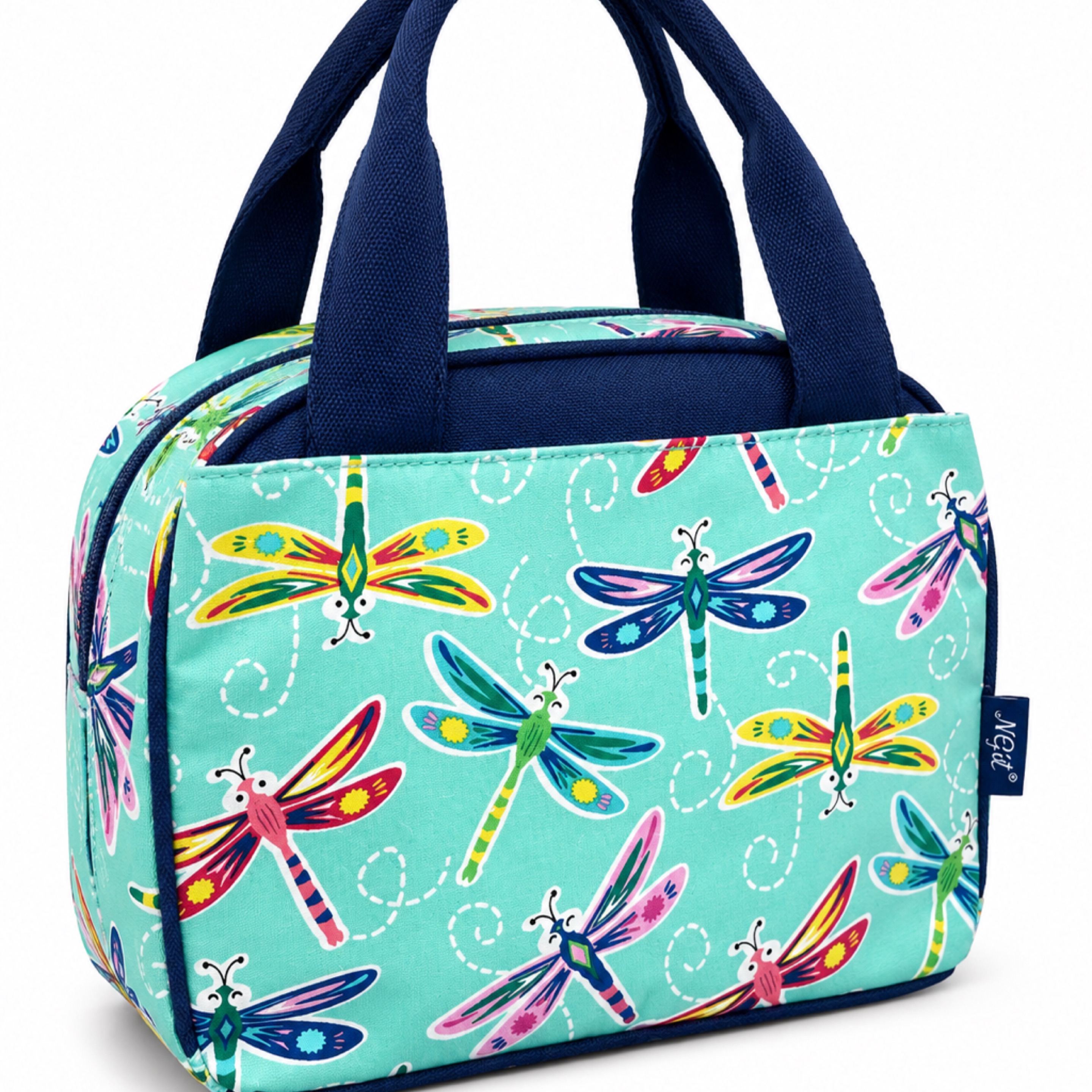 Dragonfly Garden Insulated Lunch Bag