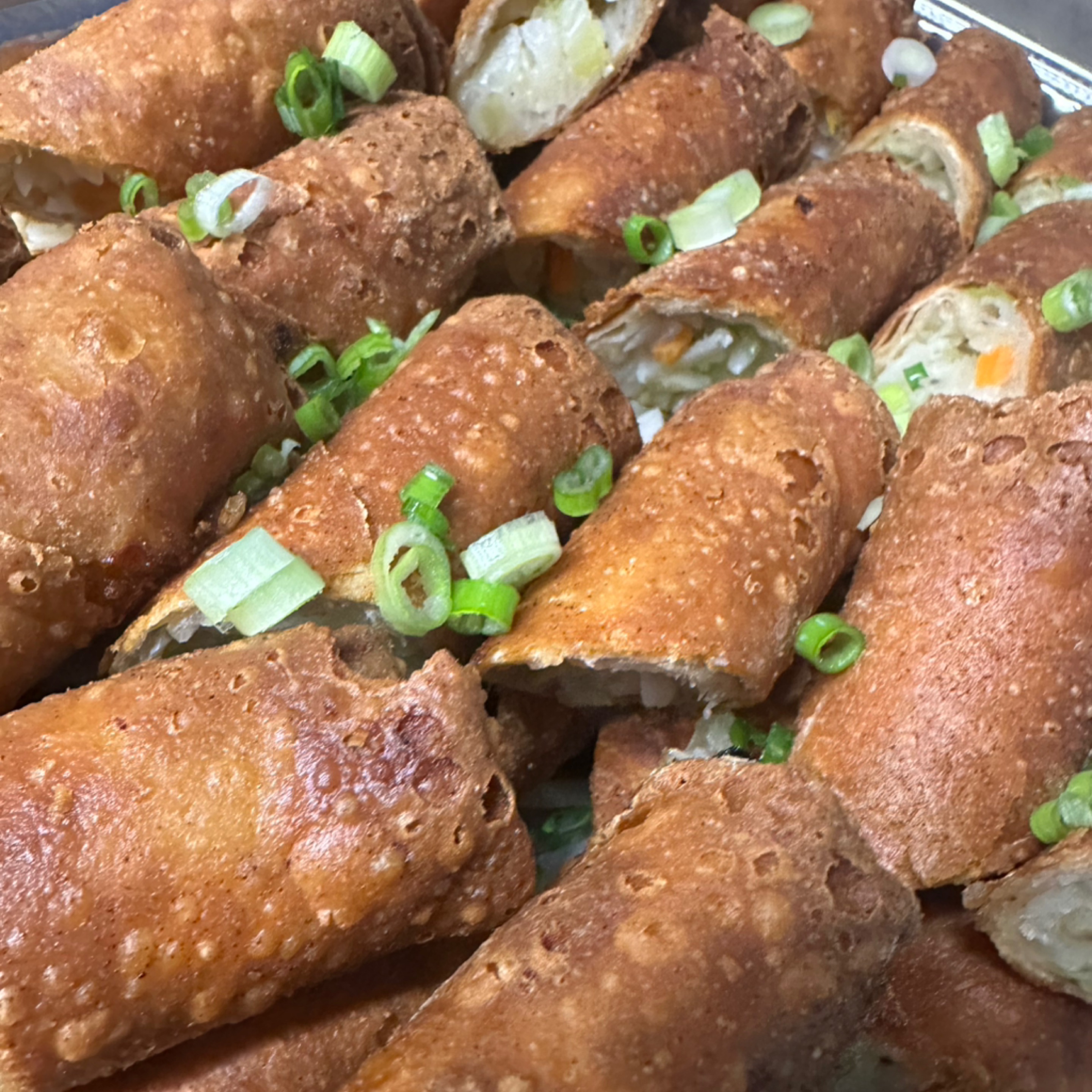 8. Vegetable Egg Rolls