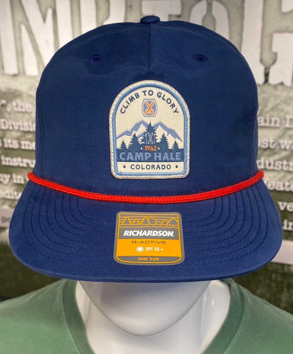 Camp Hale Navy with Red Rope Hat Ballcap
