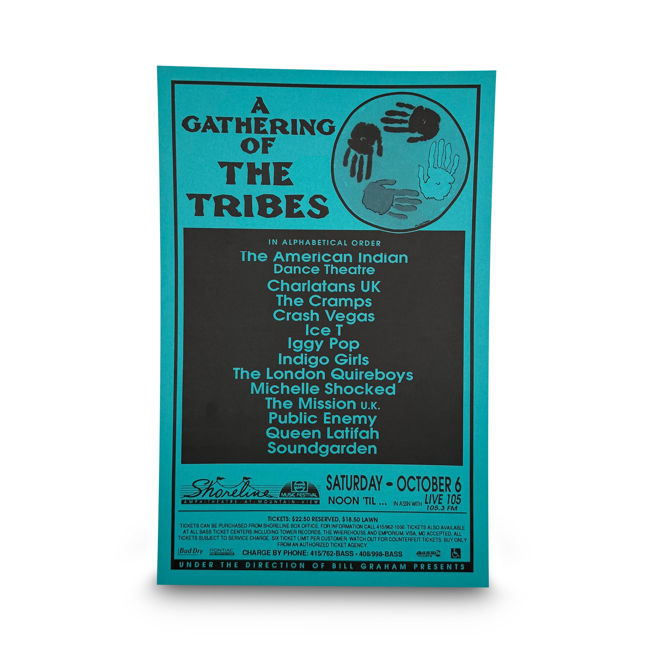 A Gathering of the Tribes -- 1990 [Handbill]