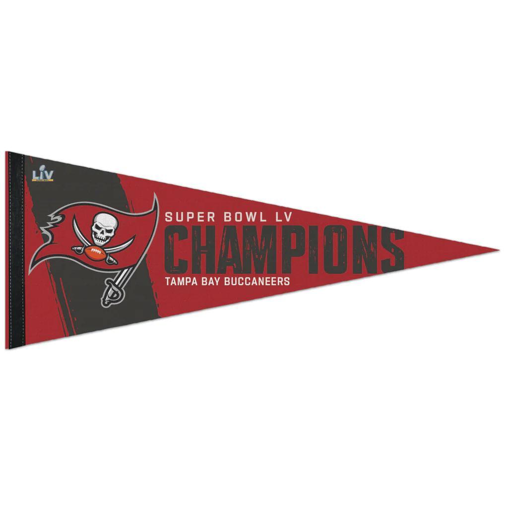 Tampa Bay Buccaneers Super Bowl LV Champions Pennant