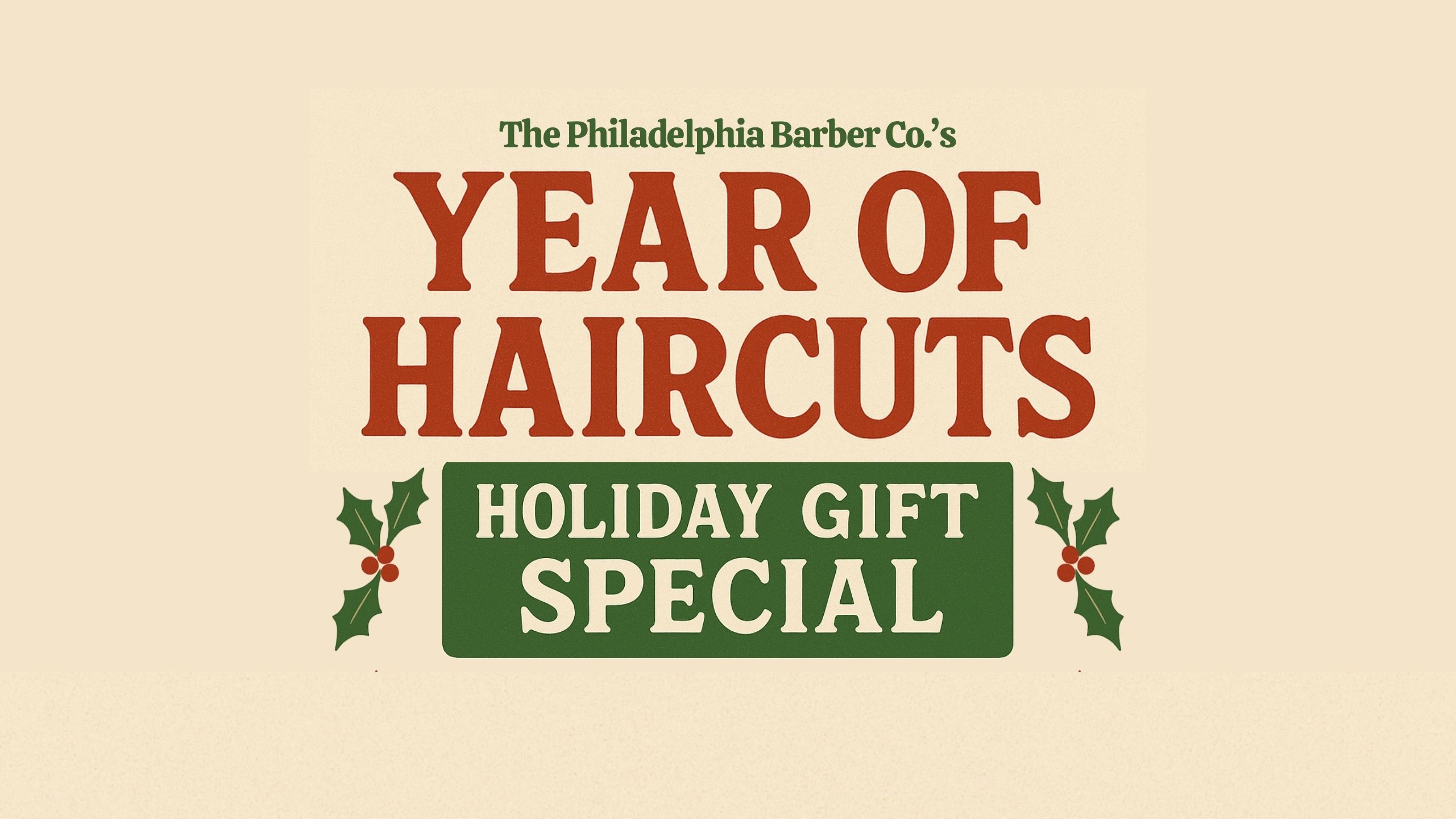 YEAR OF CUTS - Holiday Gift Special