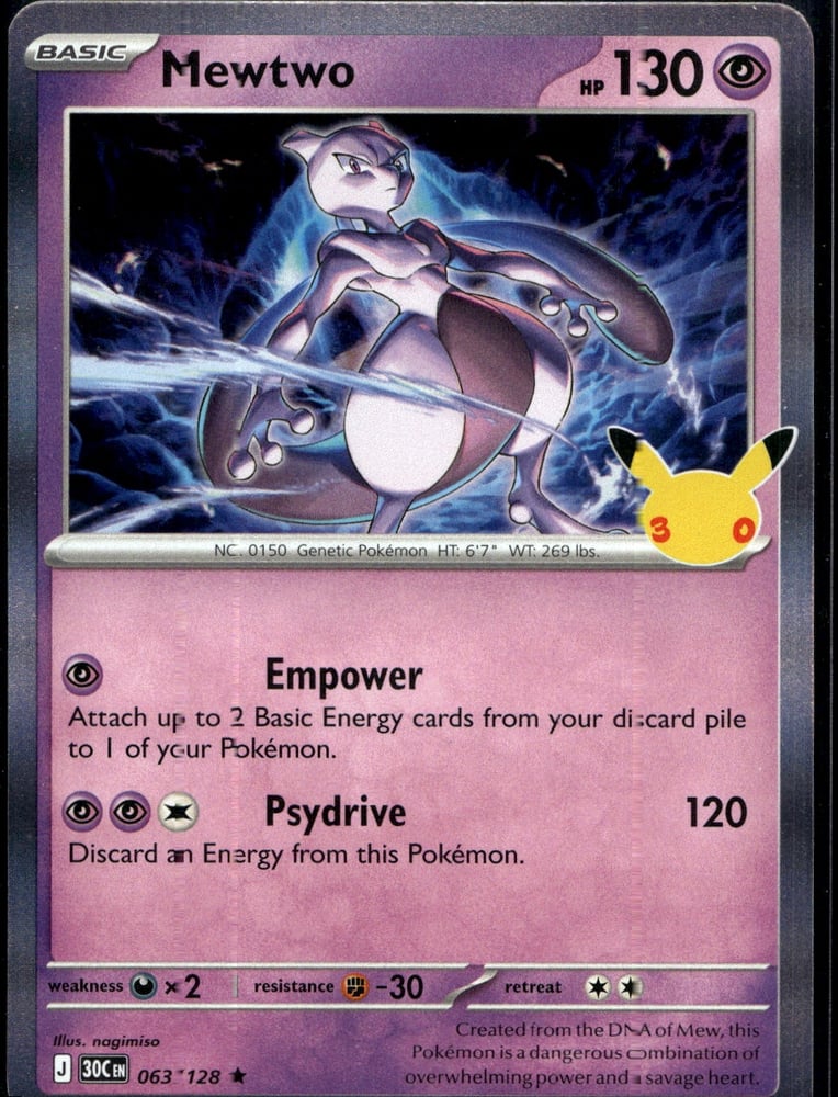 Mewtwo - 30TH 63/128