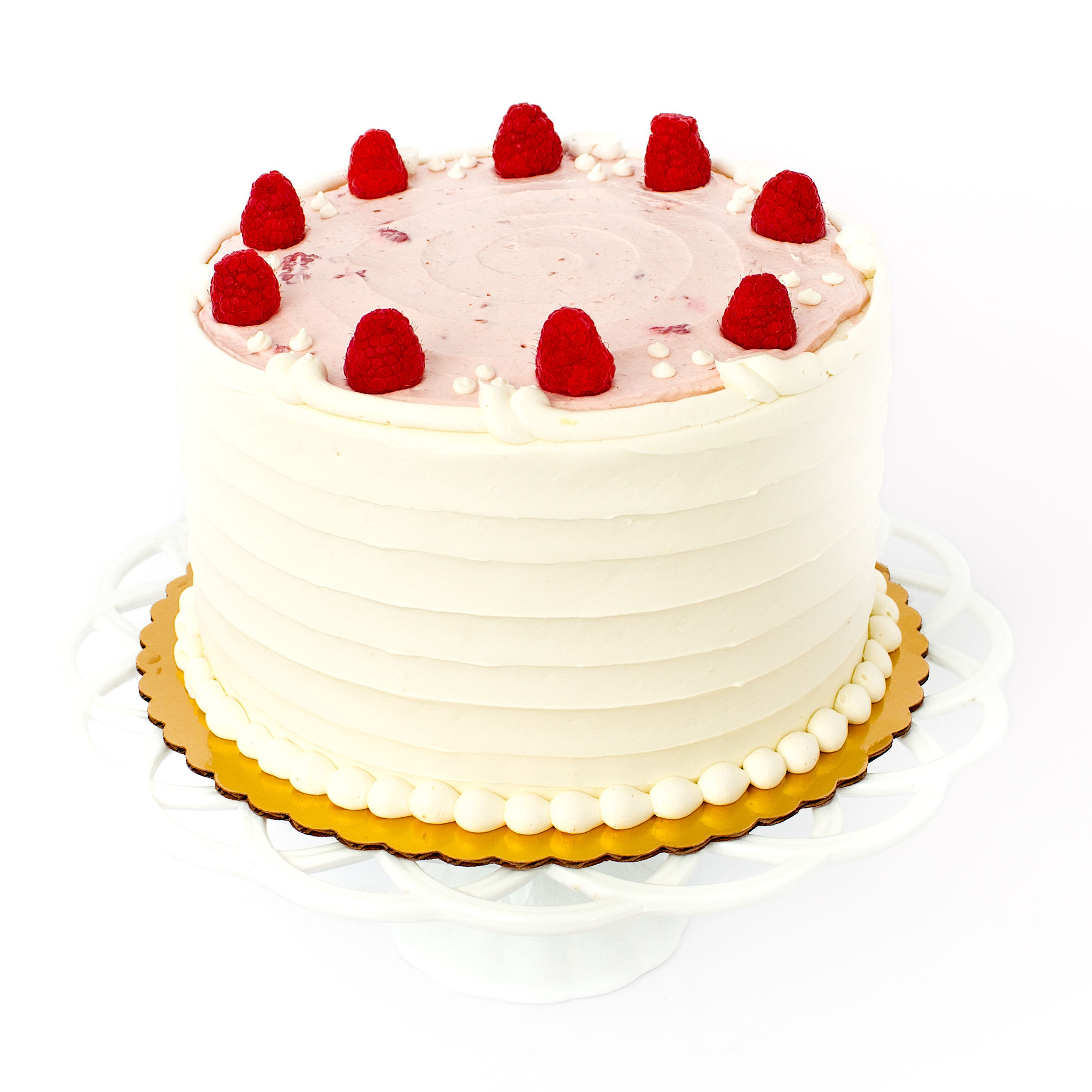 Raspberry Mousse Cake