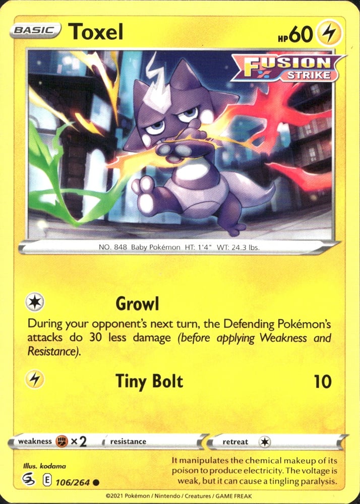 Toxel - SWSH8 106/264