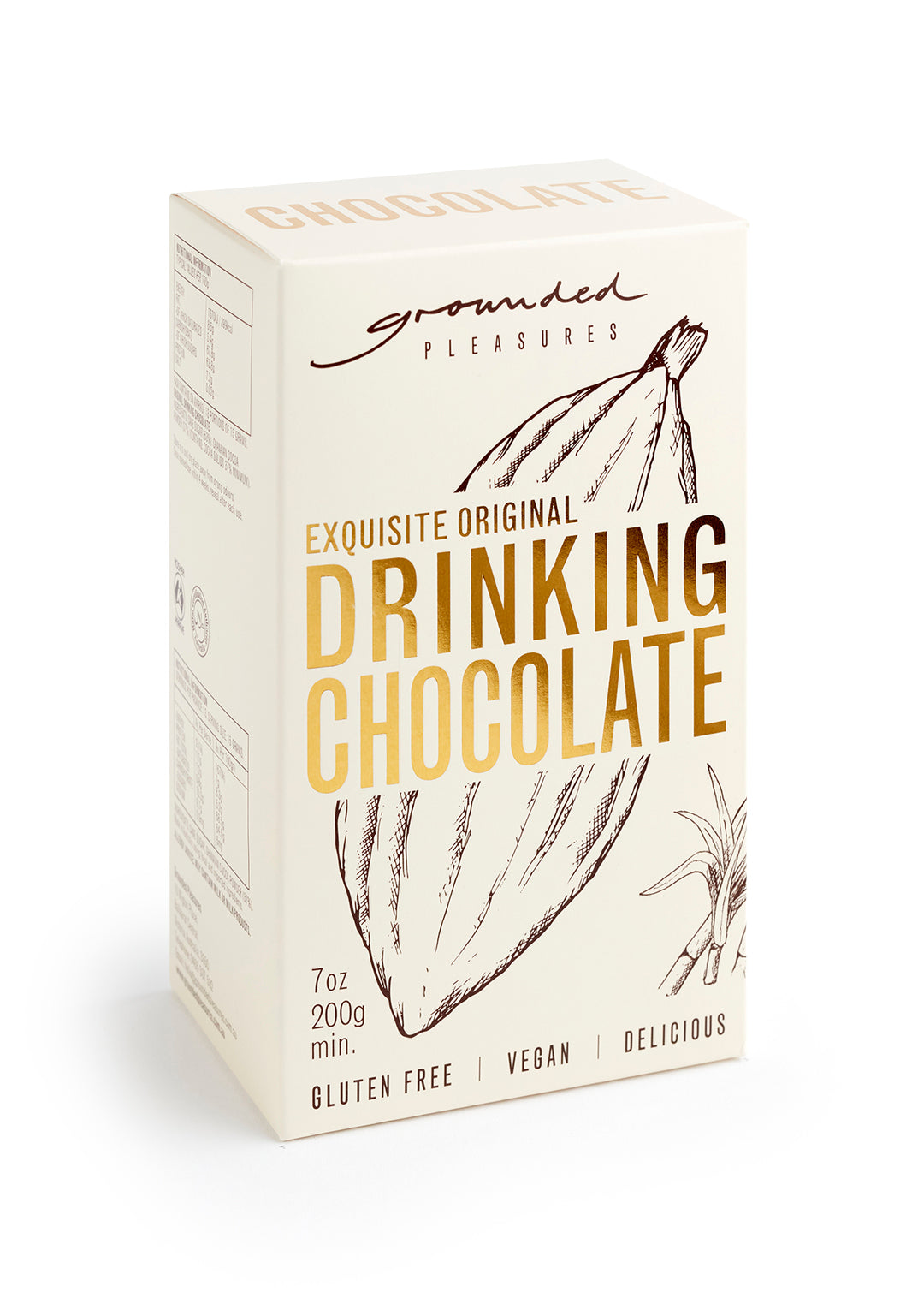 Grounded Pleasures Fine Drinking Chocolate – French Mint