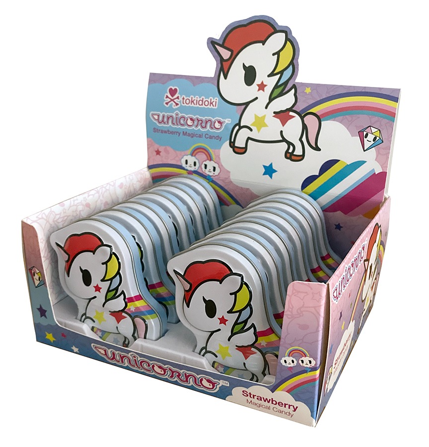 Boston America Tokidoki Unicorno Unicorn Candy Tin 12 ct
