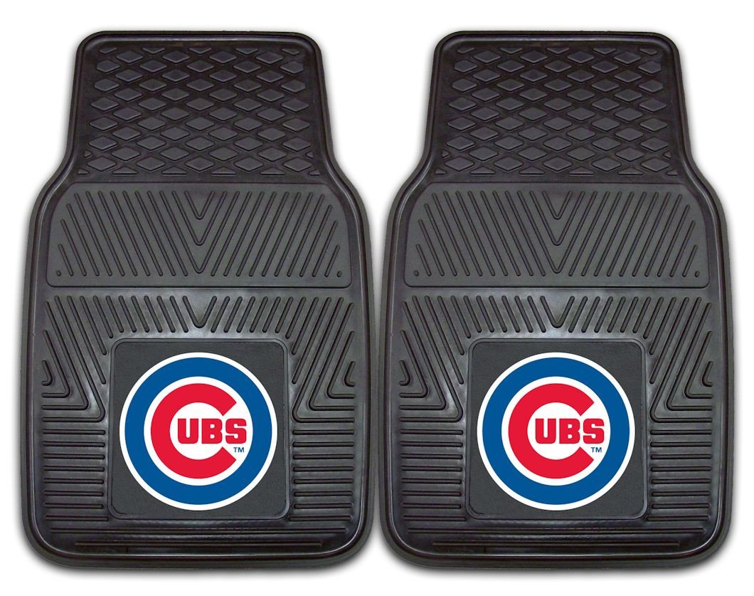 Chicago Cubs Heavy Duty 2-Piece Vinyl Car Mats