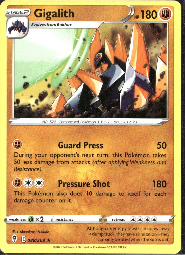 Gigalith - SWSH7 88/203