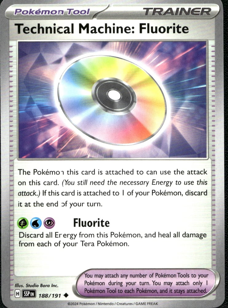 Technical Machine: Fluorite - SV08 188/191