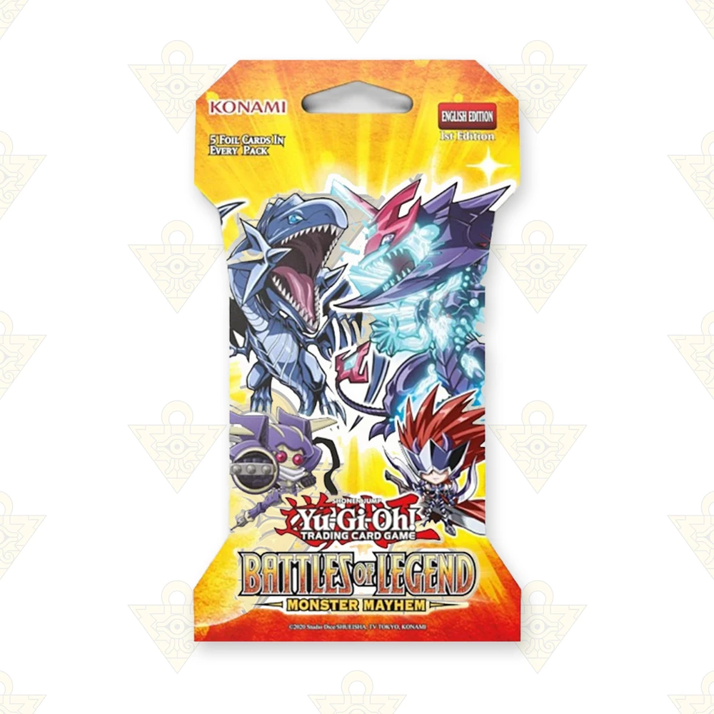 Yugioh Battle Of Legends Monster Mayhem Sleeved Packs
