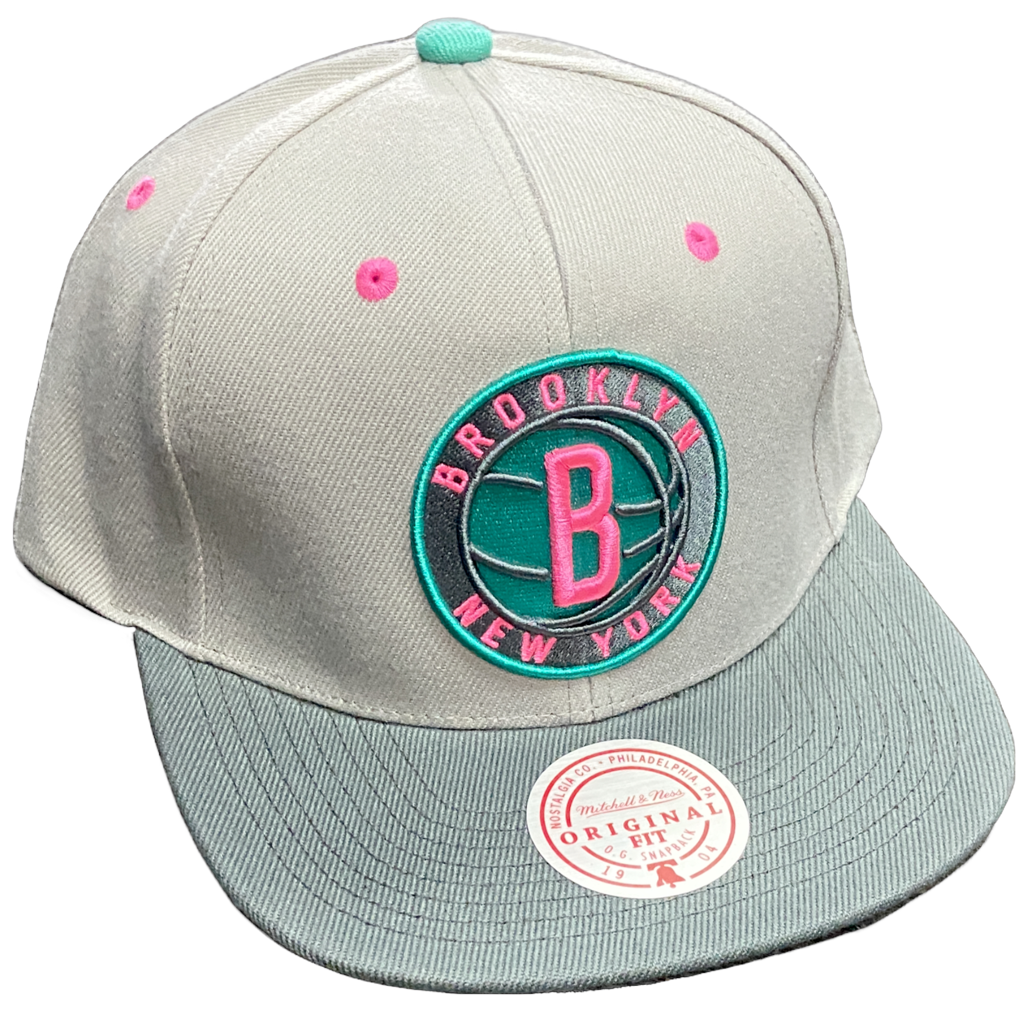 New Jersey Nets Mitchell and Ness Vibe Snapback Hat