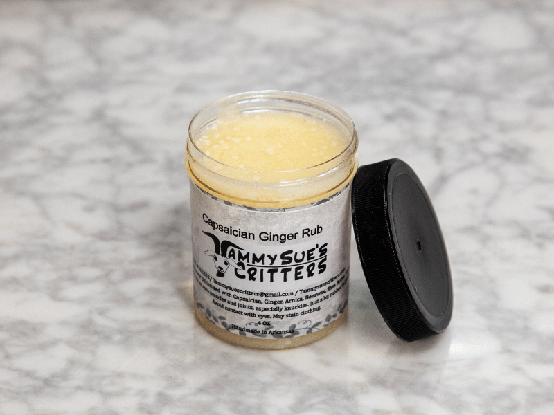 Capsaicin Ginger Rub