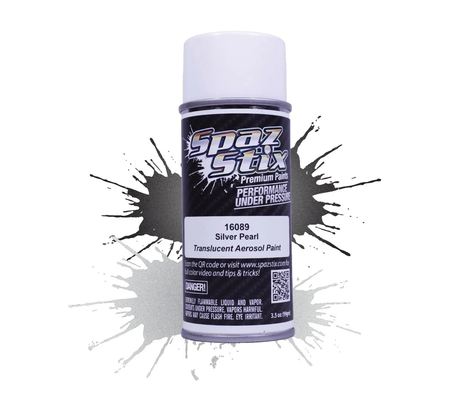 Silver Pearl Translucent Aerosol Paint 3.5oz 16089