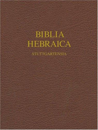 Biblia Hebraic Stuttgartensia-FL-Wide Margin