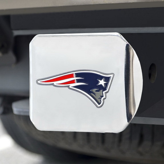 New England Patriots Chrome Hitch Cover