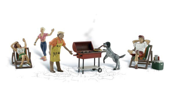 Scenic Accents A2765 Backyard Barbeque O Scale