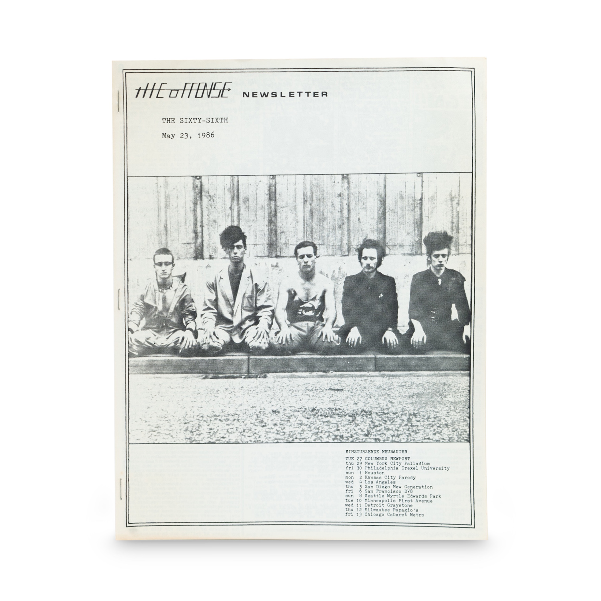 The Offense -- Issue #66 [Miscellaneous Magazine]