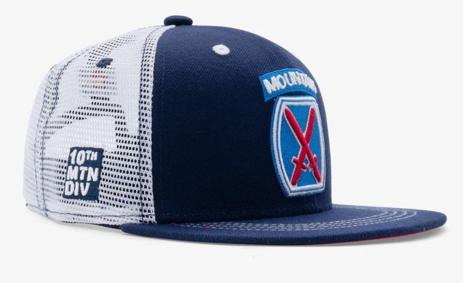 Kids 10th Mountain Division Logo Hat