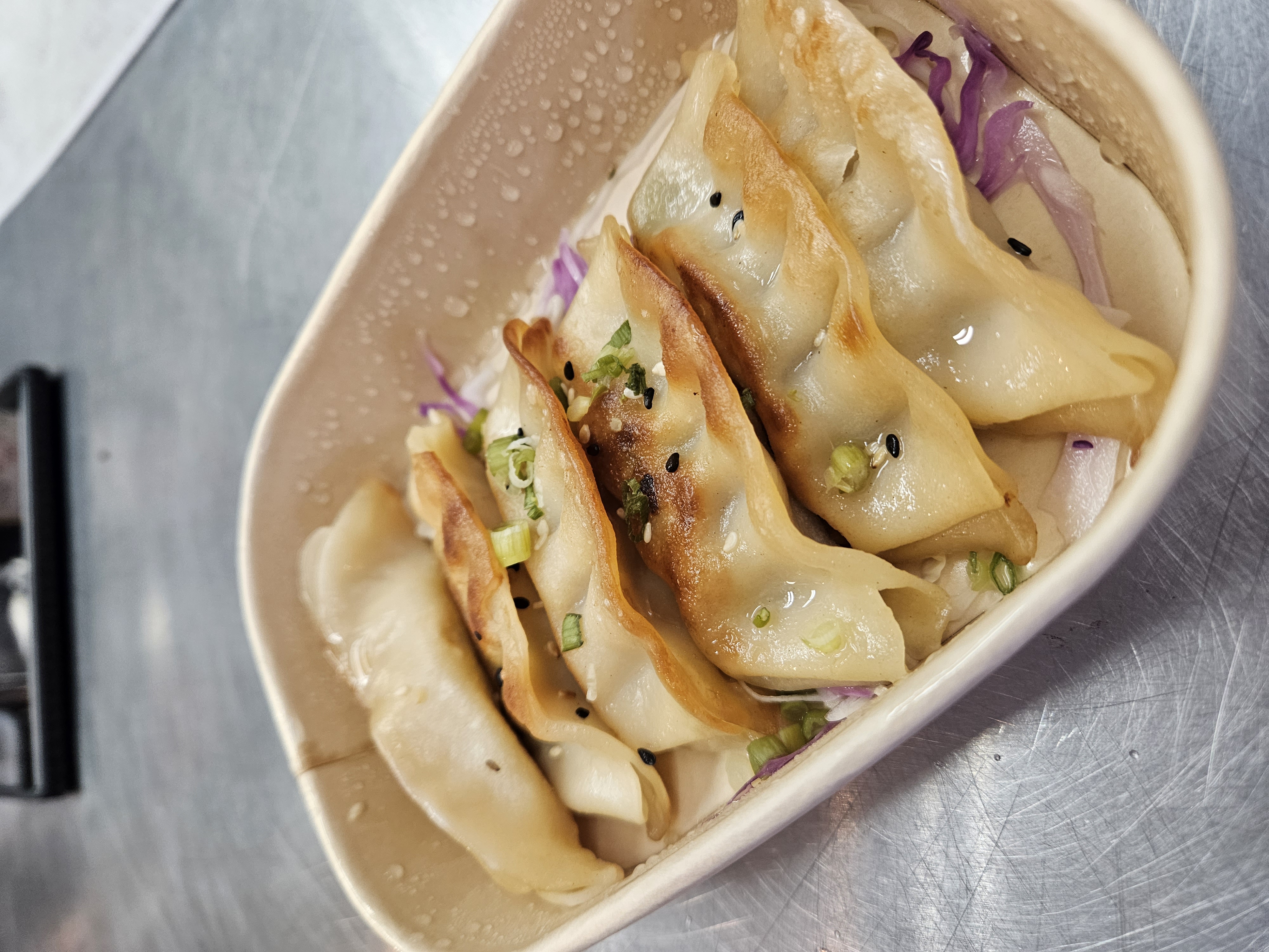 Veggie Pho Dumplings