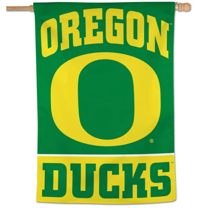 Oregon Ducks Wordmark Vertical Banner 28x40"