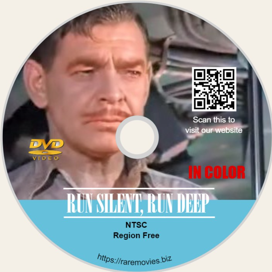 Run Silent Run Deep, in Color DVD
