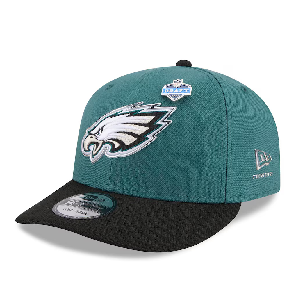 Philadelphia Eagles 2026 NFL Draft New Era 9FIFTY Snapback Hat