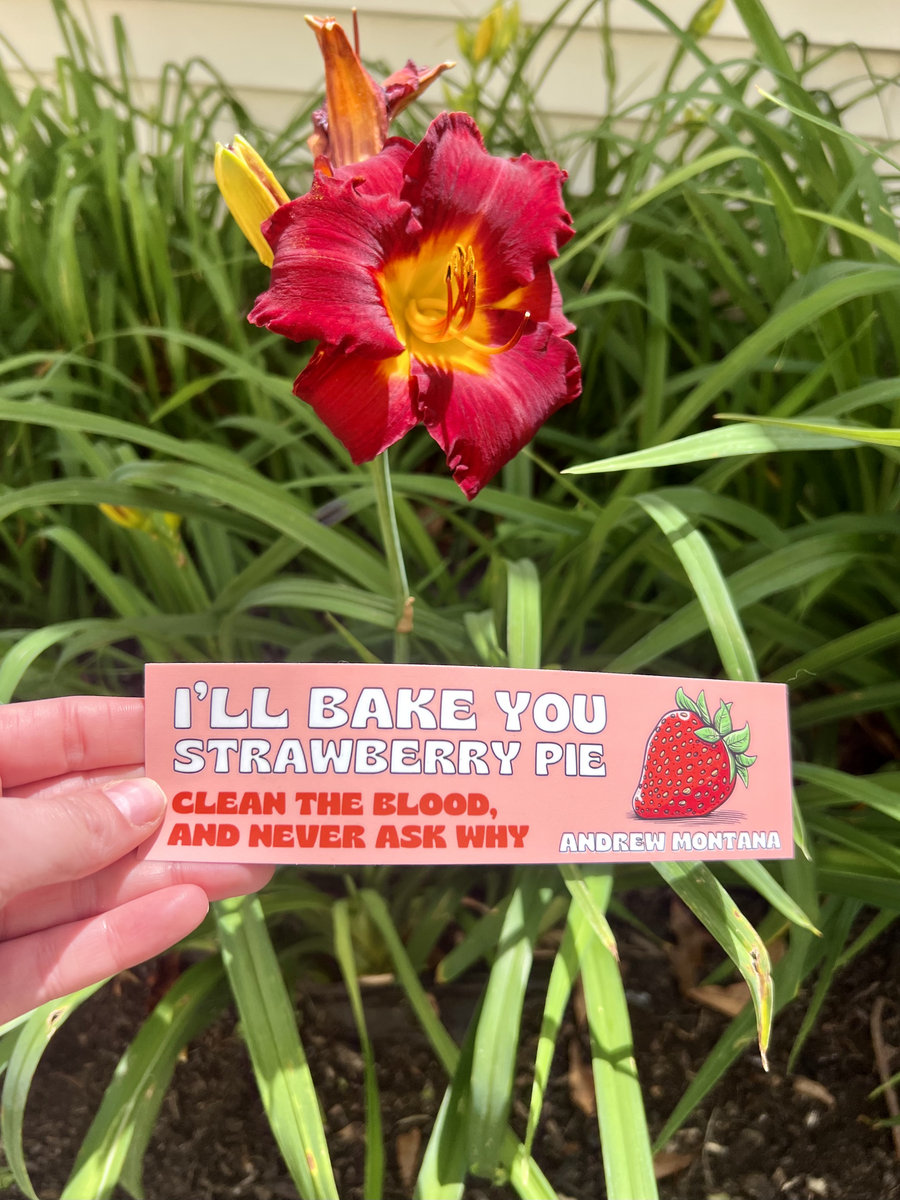 Strawberry Bumper Sticker