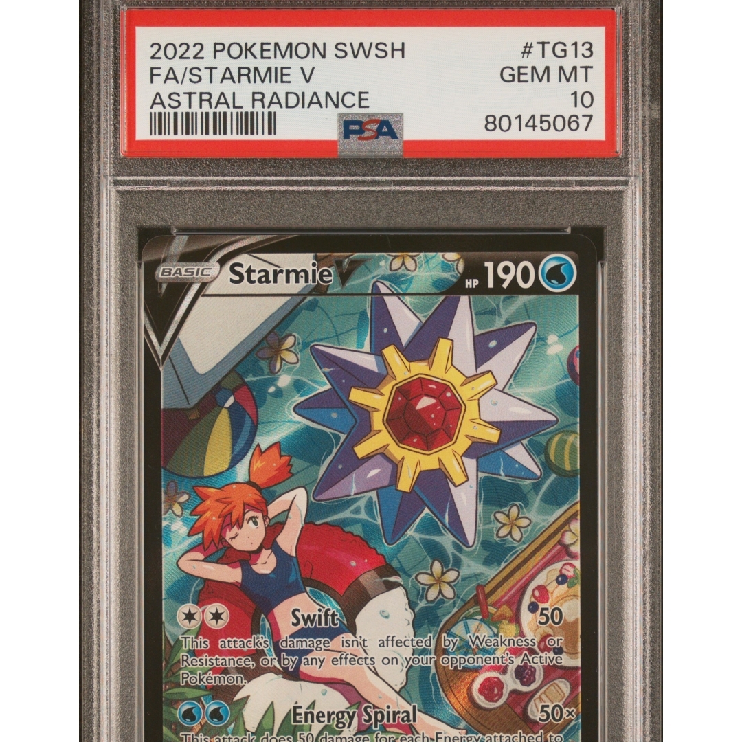 Psa 10 Starmie V TG Graded Card