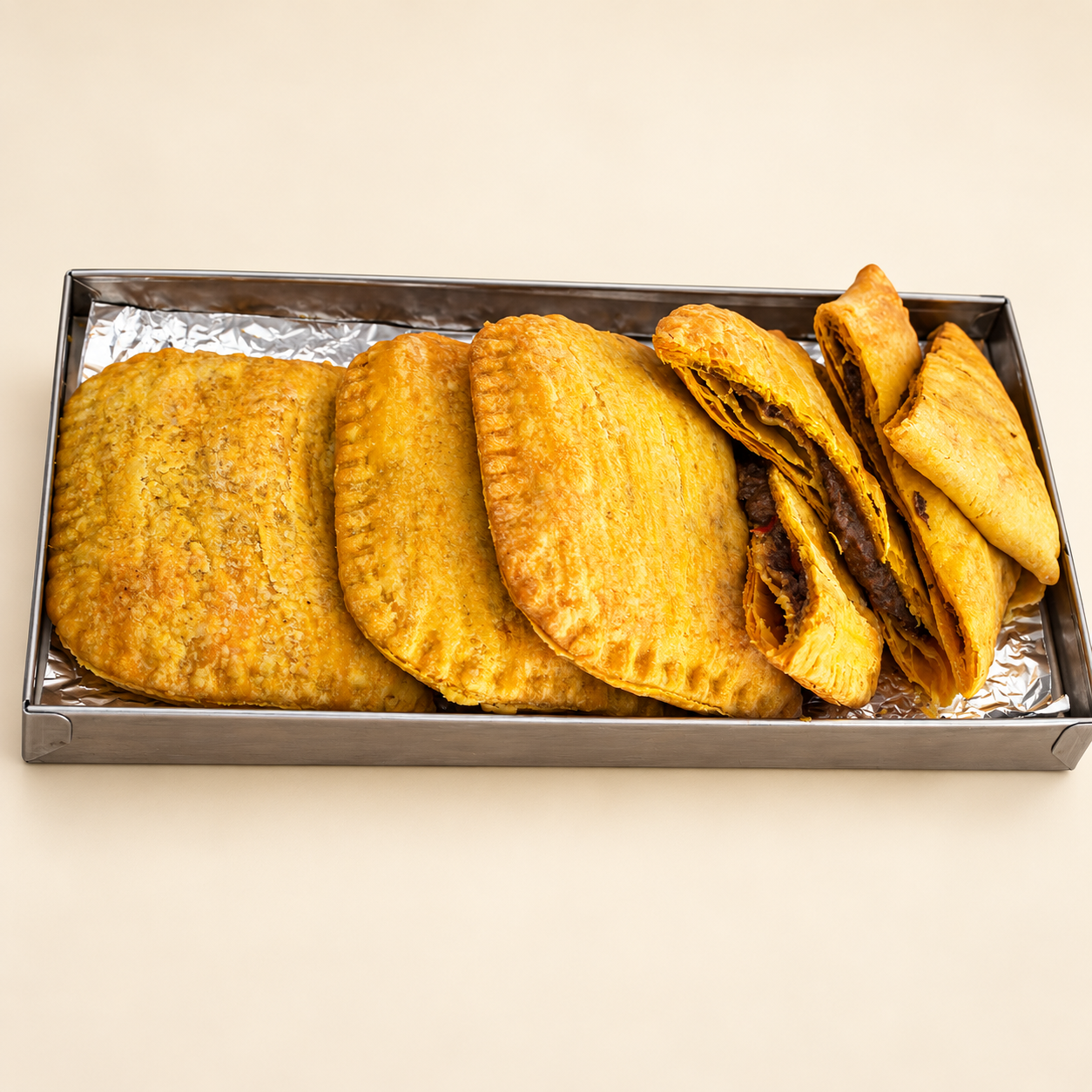 Jamaican Beef Patty Tray