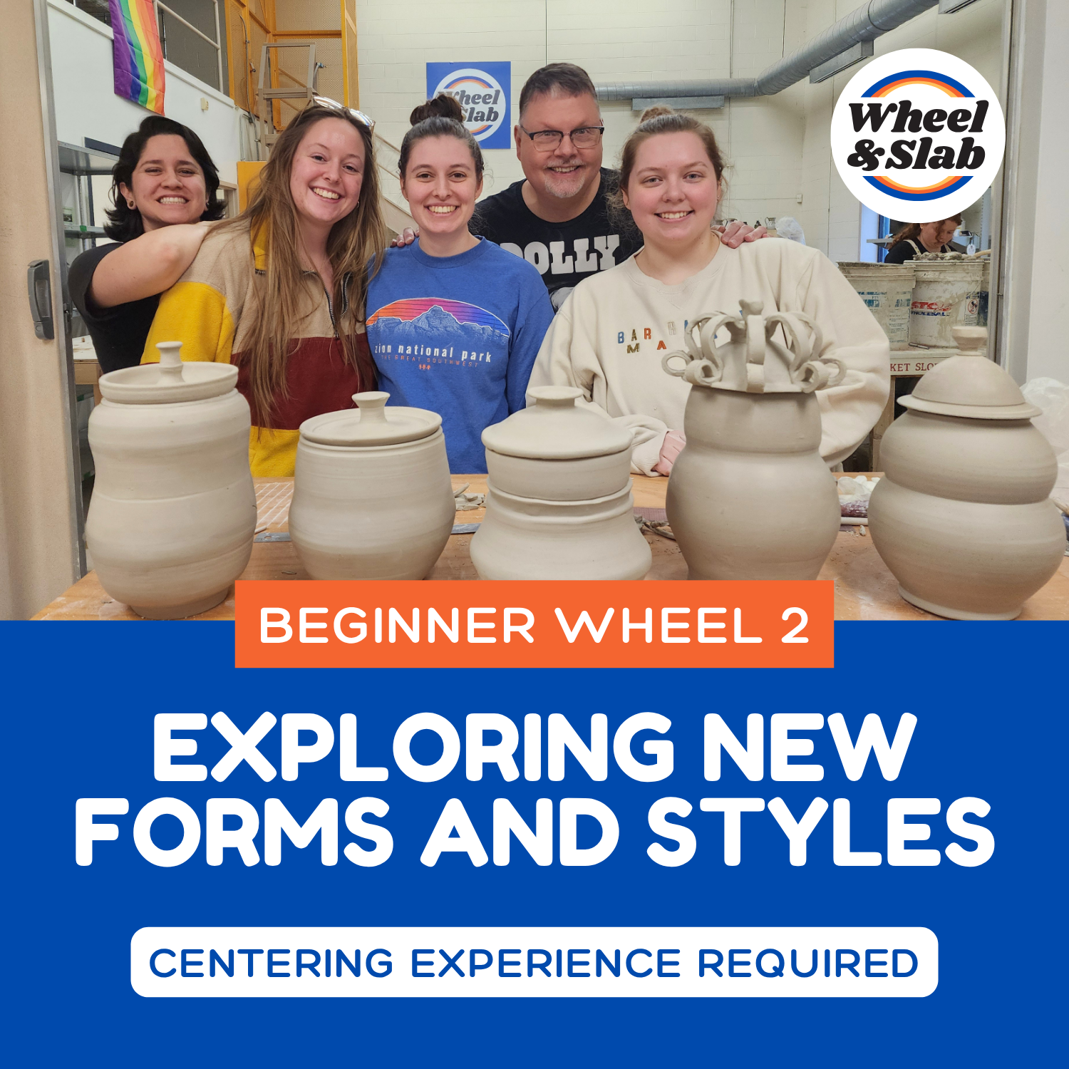 Beginner Wheel 2 - Exploring New Forms and Styles