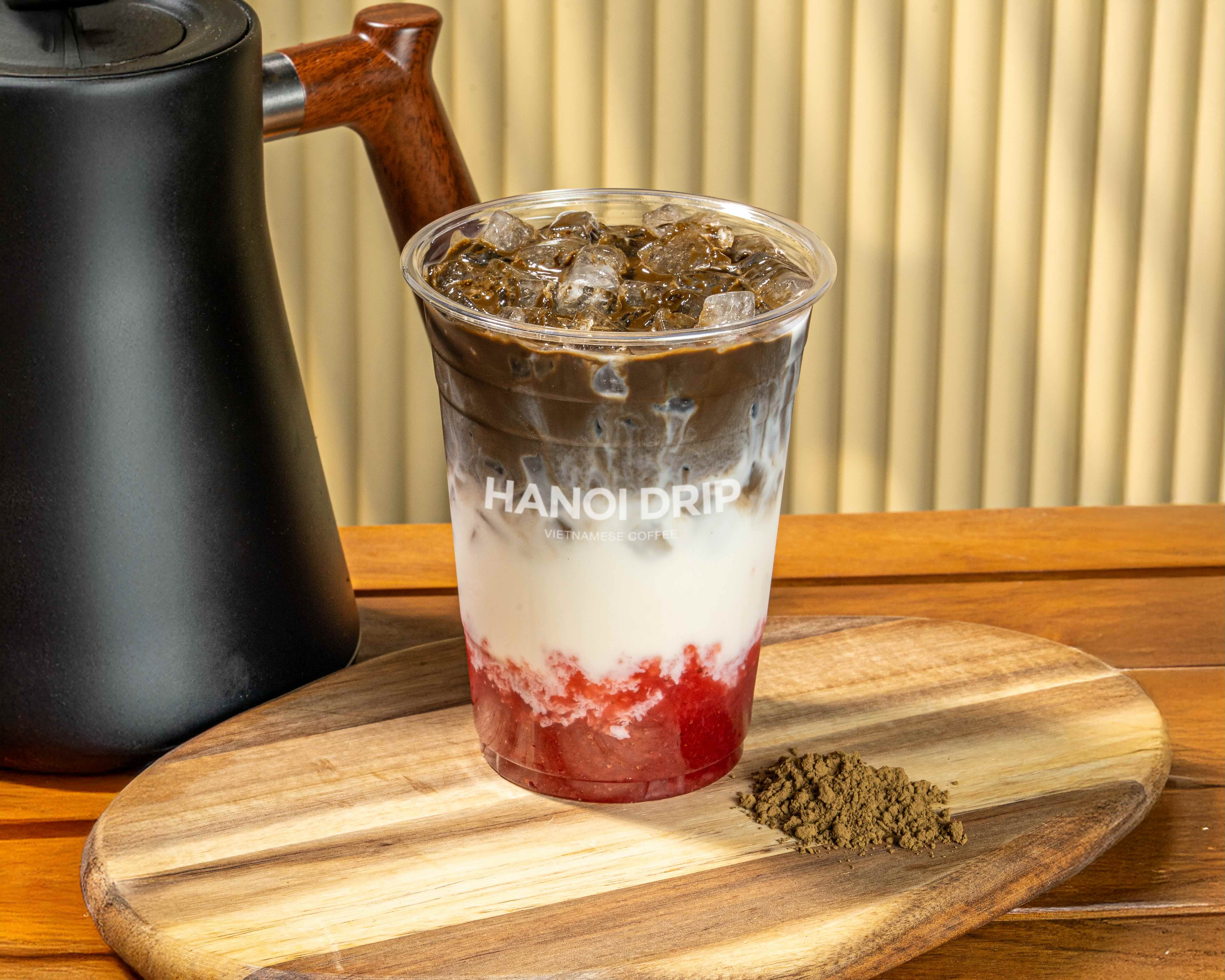 Strawberry Hojicha