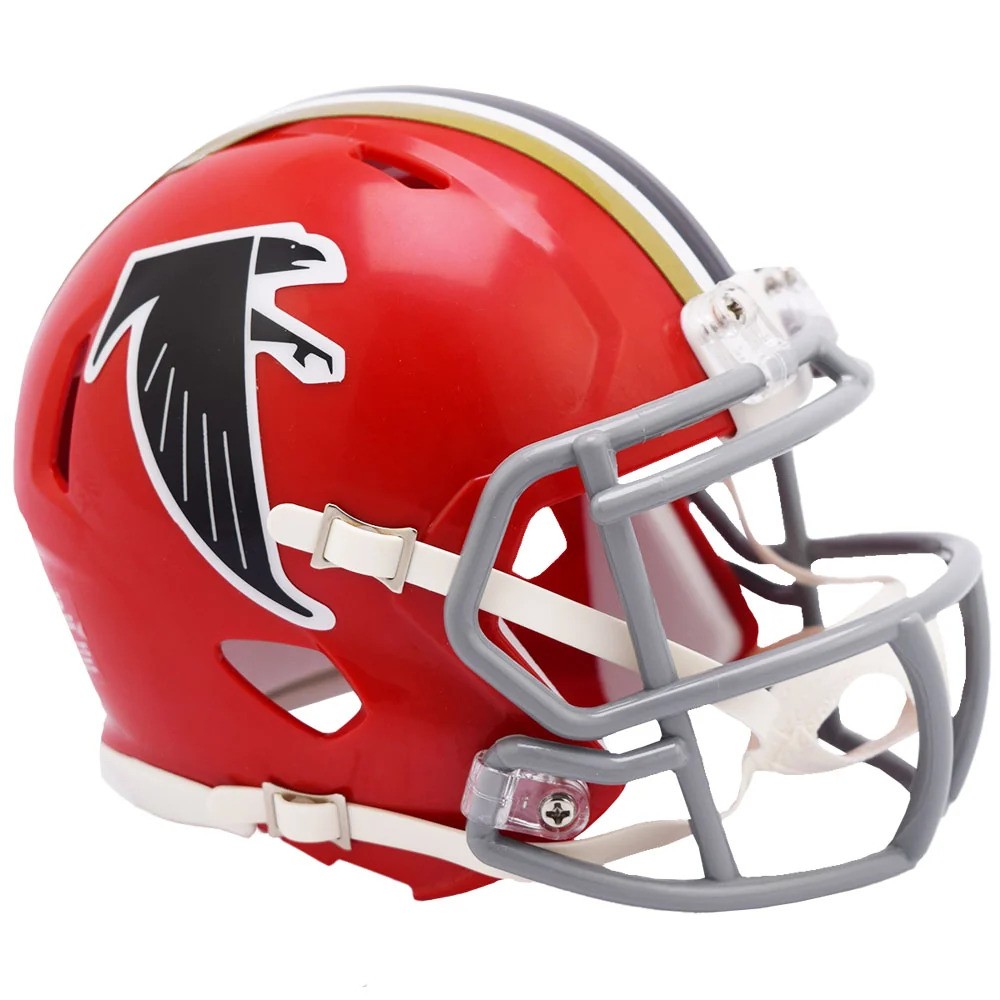 Atlanta Falcons 1966-69 Riddell Speed Mini Helmet