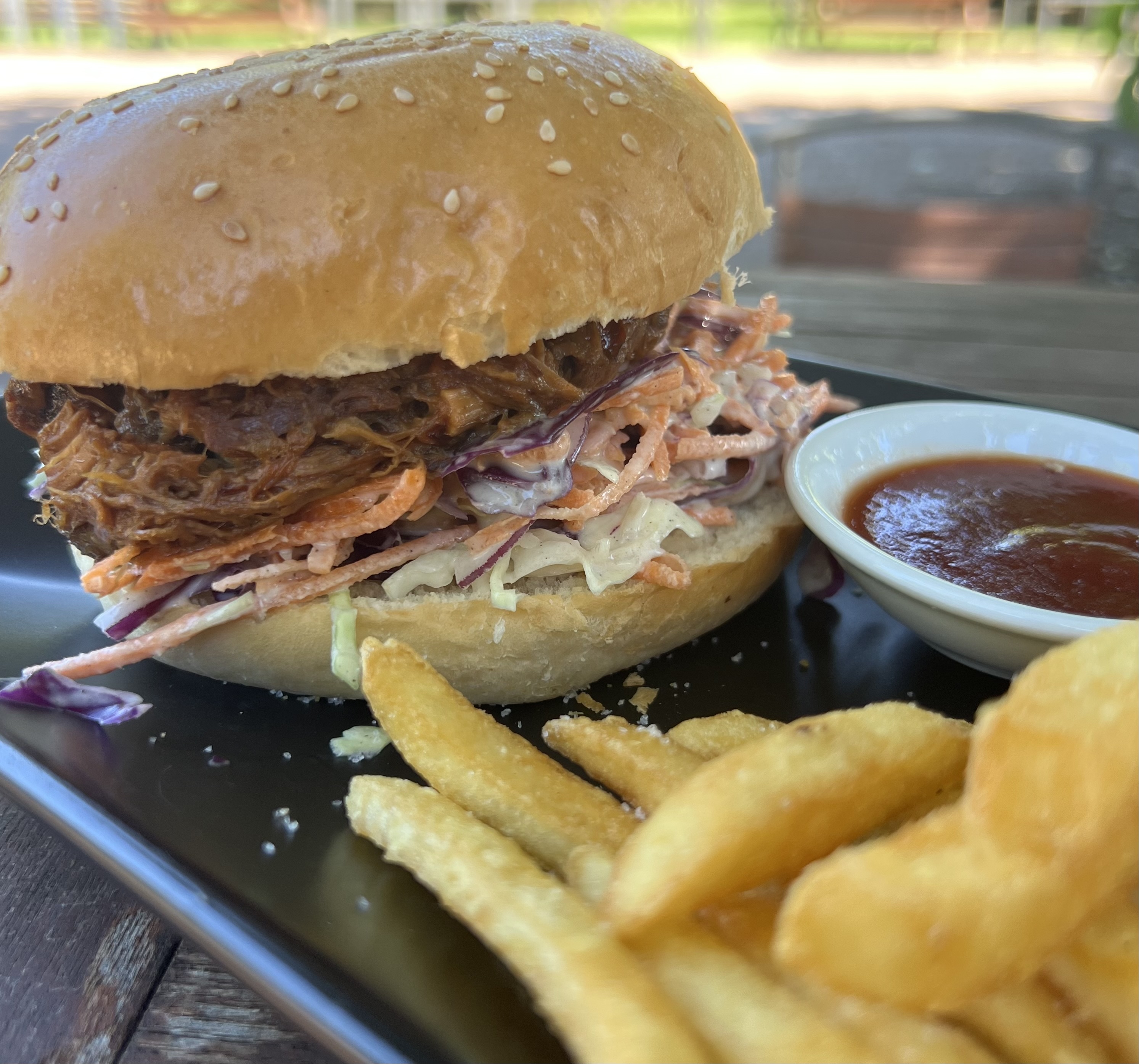Pulled Pork Burger