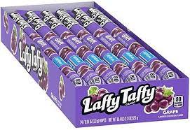 Laffy Taffy Grape Ropes 24 count