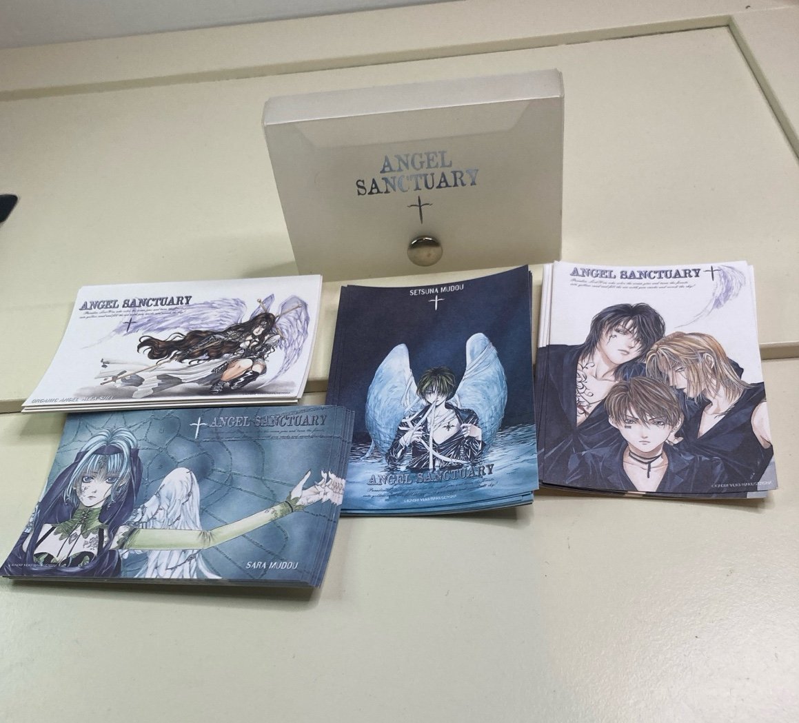 Anime ANGEL SANCTUARY cards with Holder
