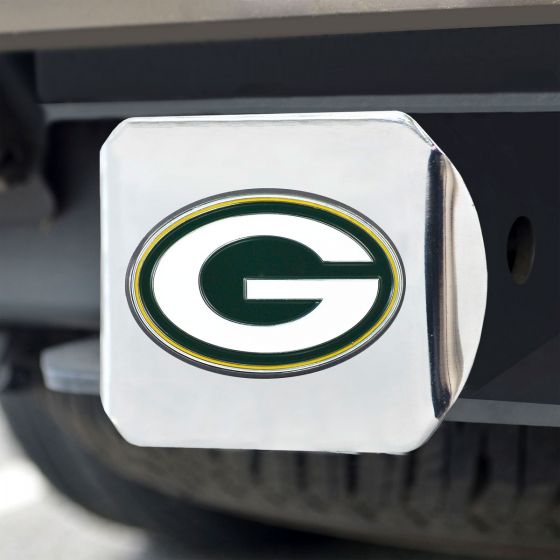 Green Bay Packers Chrome Hitch Cover