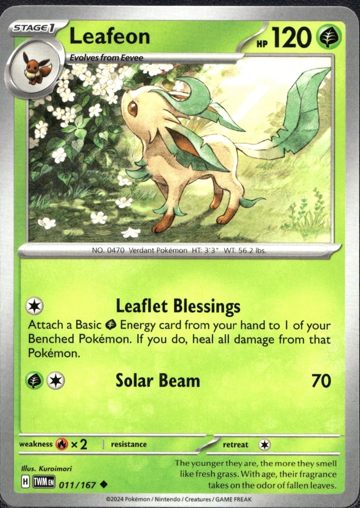 Leafeon - SV06 11/167